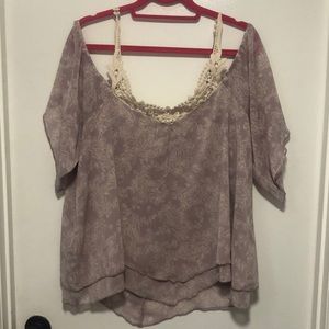 Purple blouse